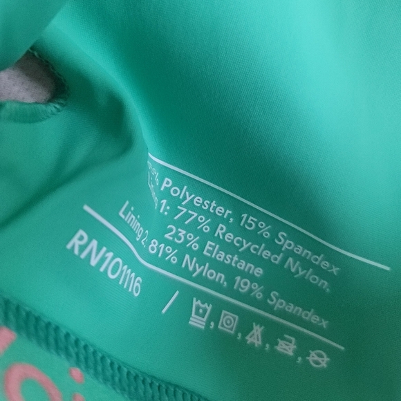 Outdoor Voices, Flow Strappy Sports Bra, Watermelon Sugar, Size Small - Picture 9 of 11